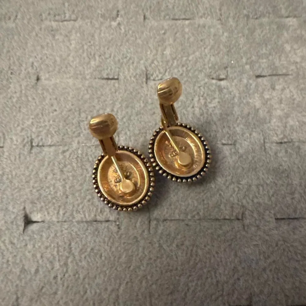 Avon Women's Gold and Orange Jewellery